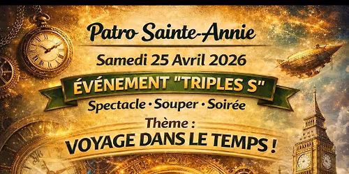 Triple s : voyage dans le temps 