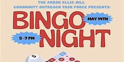 Bingo Night Benefiting "Brave Like Ellie" Presented by ARBOR