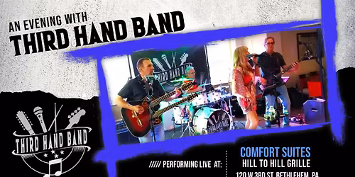 Third Hand Band's  " Fun Fridays in Fall"  returns to the Hill toHill Grille