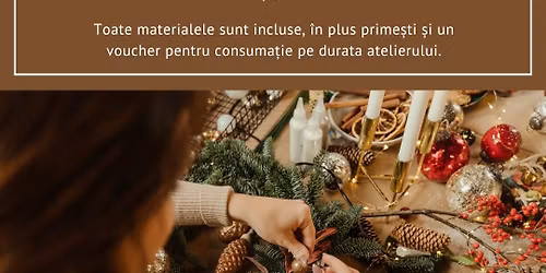 Atelier Coronite de Craciun - Everbloom x Fika Ia\u0219i