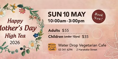 Mother's Day High Tea 2026