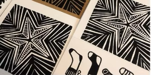 Christmas Workshop - Lino Printing Christmas Cards