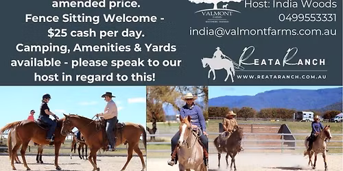 REATA RANCH ANTHONY DESREAUX 3 Day Horsemanship & Cow Working