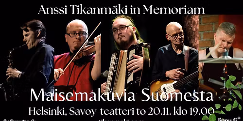 Anssi Tikanm\u00e4ki In Memoriam: Maisemakuvia Suomesta - Helsinki, Savoy-teatteri