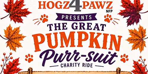 The Great Pumpkin Purr-suit Motorcycle Charity Ride 2026