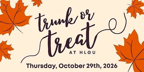 HLGU Trunk or Treat