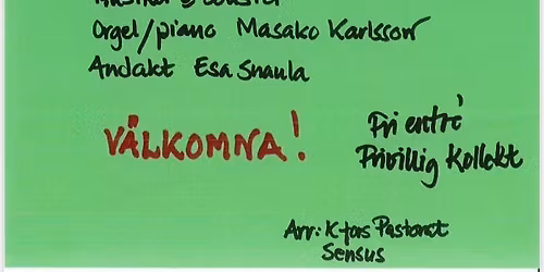 Adventskonsert i Gudmundrå kyrka 