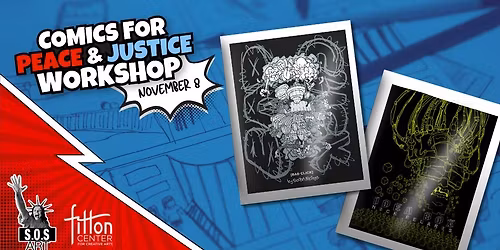  Comics for Peace & Justice Workshop - November 8