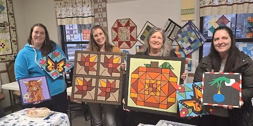 BARN QUILT PAINTING CLASS **SOLD OUT***