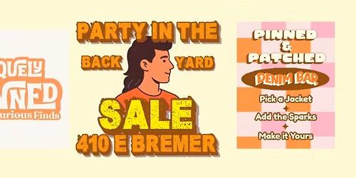 Party in the Backyard Sale