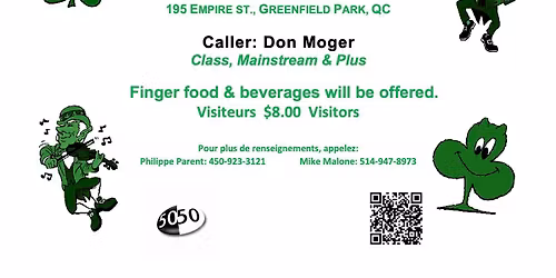 Seaway Swingers' Wearin'of the Green Dance