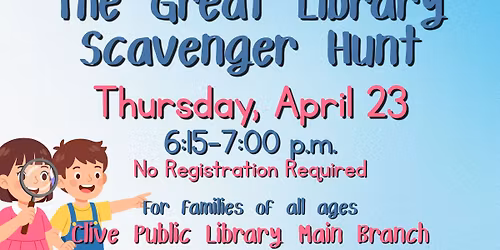The Great Library Scavenger Hunt