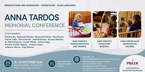 Anna Tardos Memorial Conference 2026