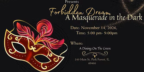 SOCSOF Presents "A Forbidden Dream: A Masquerade in the Dark"