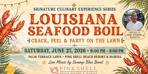 Louisiana Seafood Boil at Pink Shell