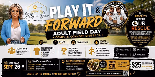 Play It Forward: Adult Field Day