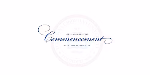 2026 Commencement - 10 am