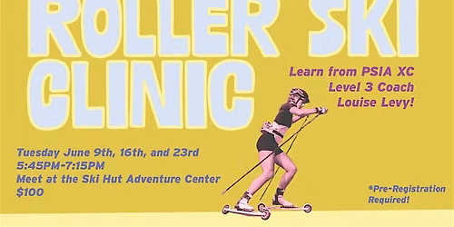 Ski Hut Roller Ski Clinic