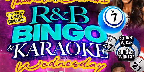 [TAURUS VS GEMINI] WEDNESDAY R&B BINGO + KARAOKE NIGHT  @ Brew City