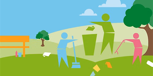 Litter pick at Victoria park and Westburn