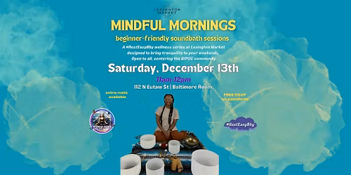 Mindful Mornings - Sound Bath with  WOCO