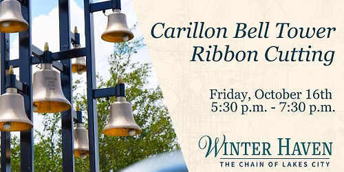 Carillon Bell Tower Ribbon Cutting
