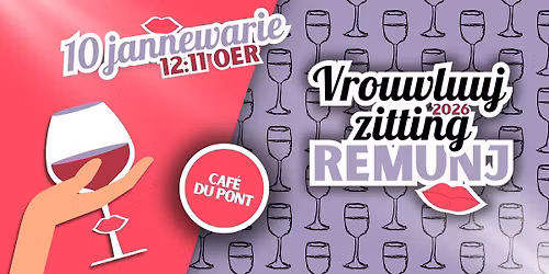 Kaartverkoup Vrouwluujzitting 2026