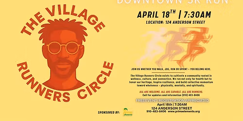 5K Run (Village Runners Club)