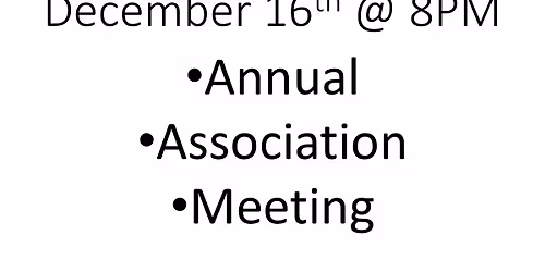 annual association meeting