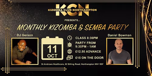 KCN Kizomba Monthly Party