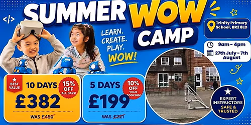 Trinity Primary School Summer WOW Camp (27th - 31st July)
