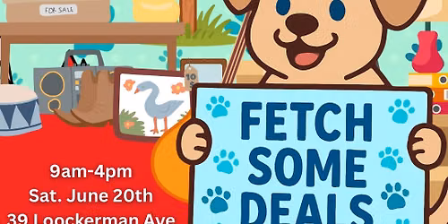 Bark & Bargains- a community Yard Sale benefiting Rescue Dogs!