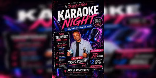 KARAOKE THURSDAYS AT BBAD