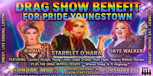 Drag Show Benefit for Pride Youngstown at the Westside Bowl