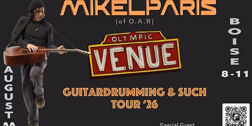 MikeParis (of O.A.R) w\/special guest Andrew Sheppard