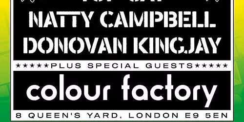 Reggae Roast Soundsystem Garden Session - FREE ENTRY - Hackney Wick