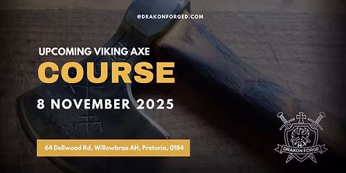 Viking Axe Forging Course