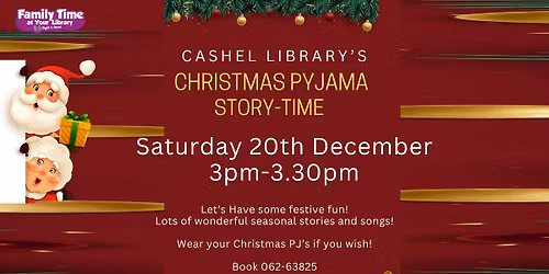 Cashel Library Christmas Pyjama Party