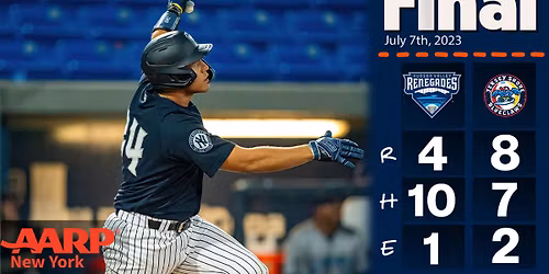 Parking Hudson Valley Renegades at Jersey Shore BlueClaws
