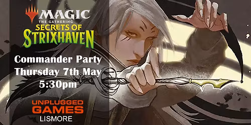Magic: The Gathering Secrets of Strixhaven - Commander Party