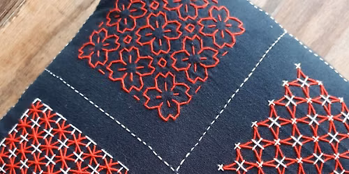 4 Hana-the Hitomezashi & Weave Sashiko Workshop