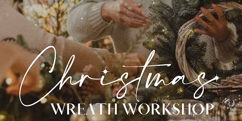 Christmas Wreath Making With Baytree Flowers