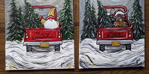 Red Truck Gnome or Cow $35.