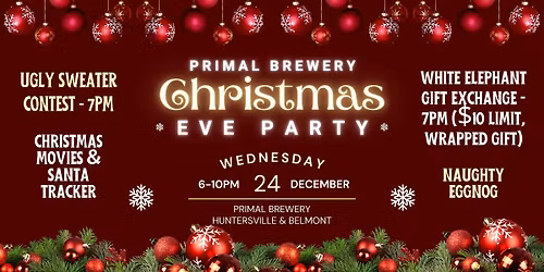 Primal Christmas Eve Party \ud83c\udf84\ud83c\udf7a\ud83e\uddd1\u200d\ud83c\udf84