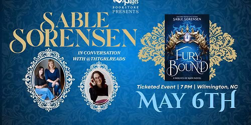 Sable Sorensen | Conversation, Q&A, Book Signing Event