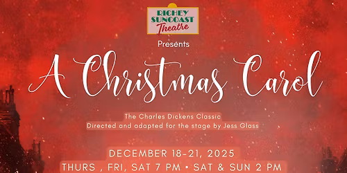 A Christmas Carol - LIVE on stage @ Richey Suncoast Theatre
