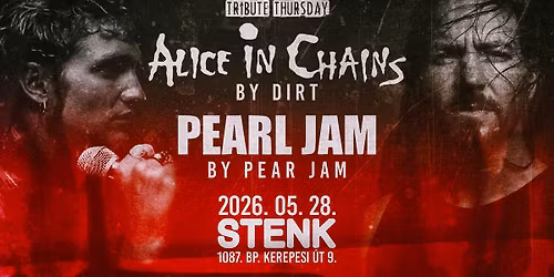 Alice In Chains by Dirt, Pearl Jam by Pear Jam \ud83d\udca5 STENK \ud83d\udca5 Tribute Thursday