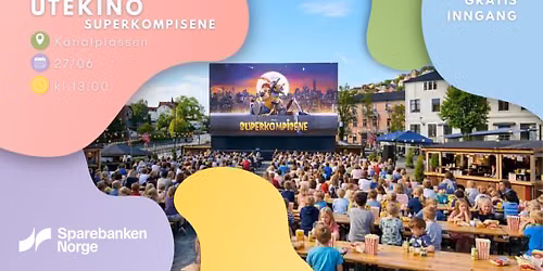 Utekino p\u00e5 Kanalplassen- gratis inngang!