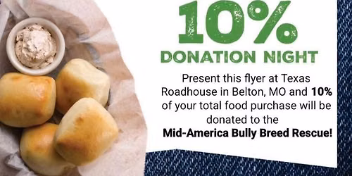 Texas Roadhouse Fundraiser!