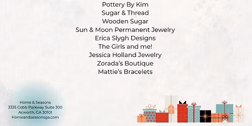 Pop Up Extravaganza 11\/16 1-4 pm